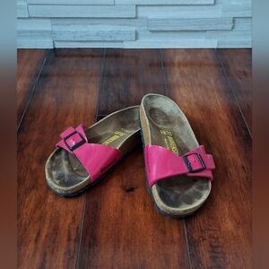 Birkenstock Madrid Raspberry Pink Sandals US 6 EU 37